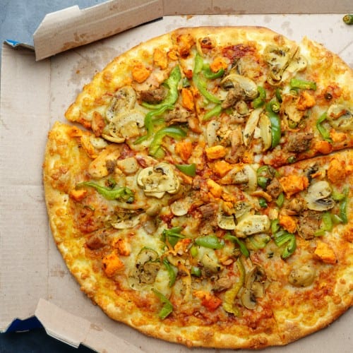 Buffalo Chicken Pizza.