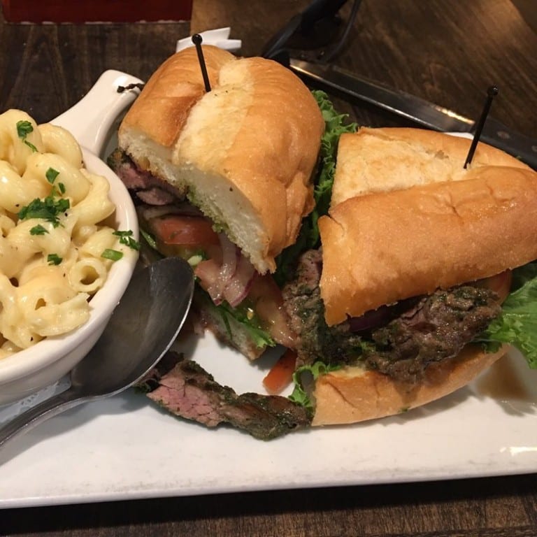 Argentina Steak Sandwich.