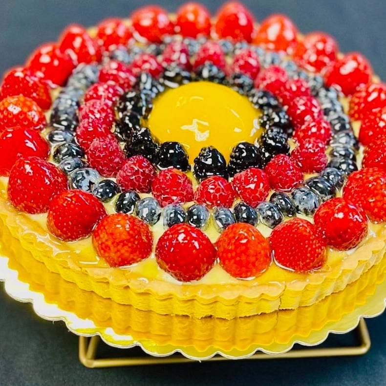 Whole Raspberry Tarte (Pre Order Only).