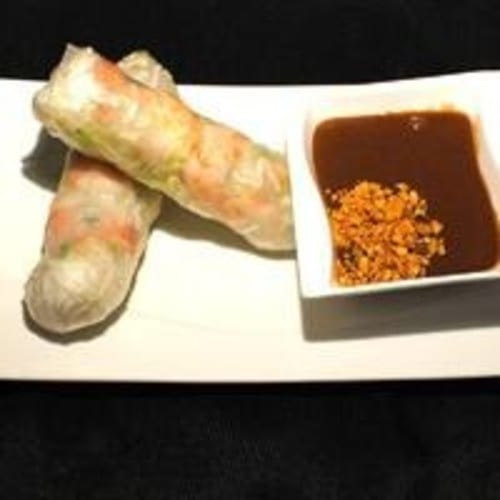 Fresh Shrimp Spring Roll.