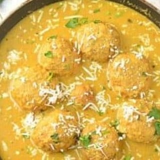 Malai Kofta with W. Rice