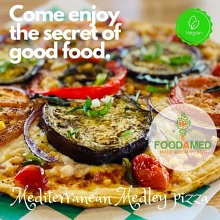 Gluten Free Medfiterranean Pizza 10"