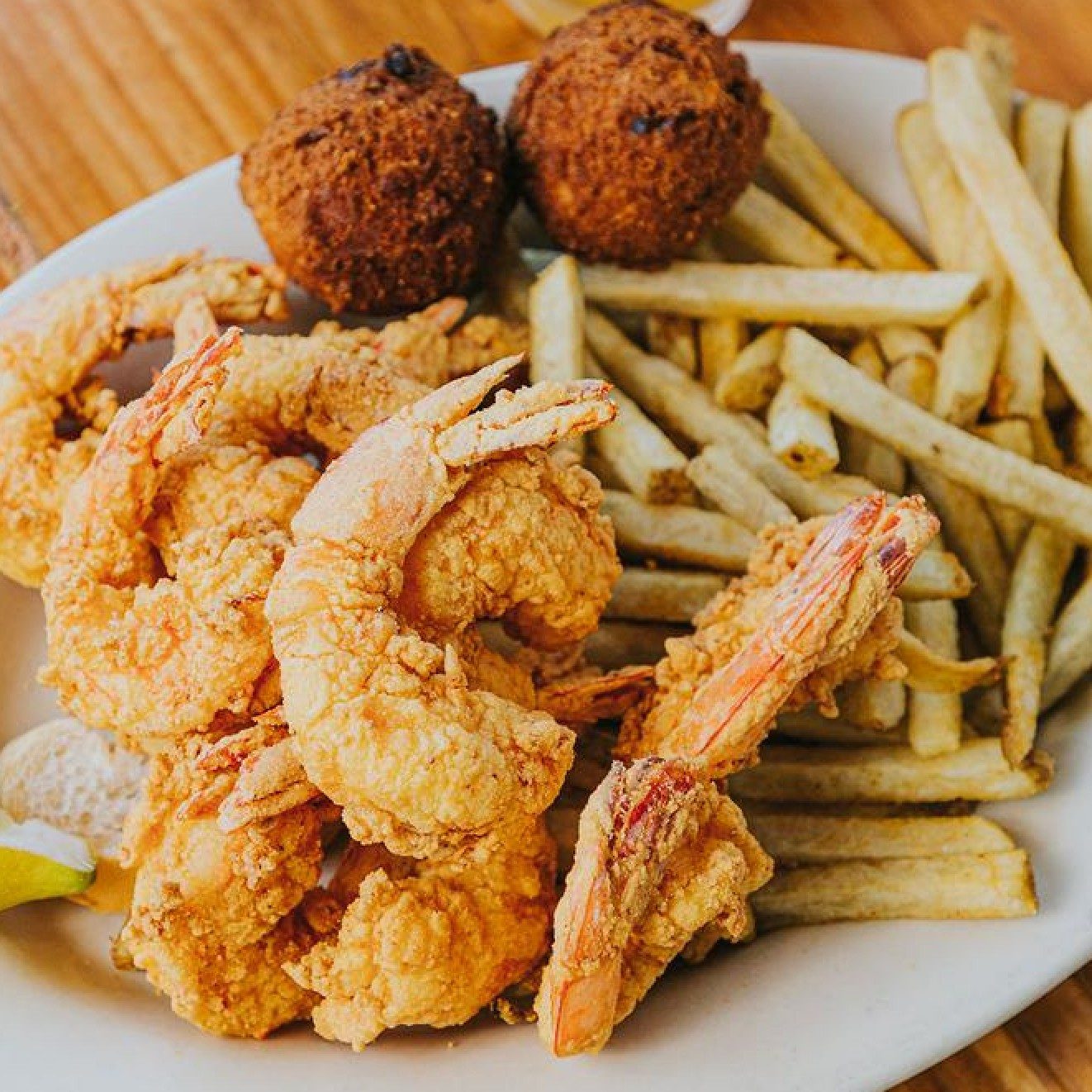 Shrimp Platter.