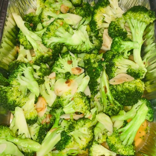 Side Sauteed Broccoli.