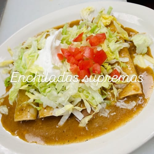 Enchiladas Supremas.