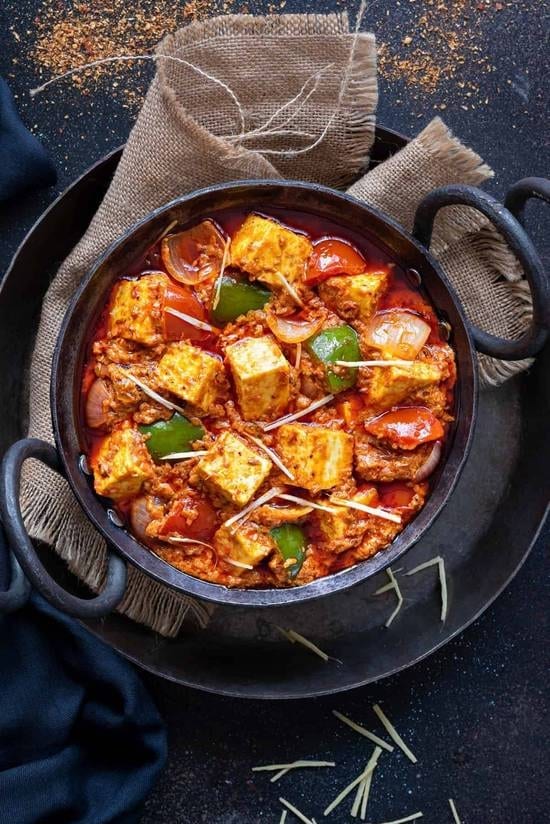 Paneer Kadai.