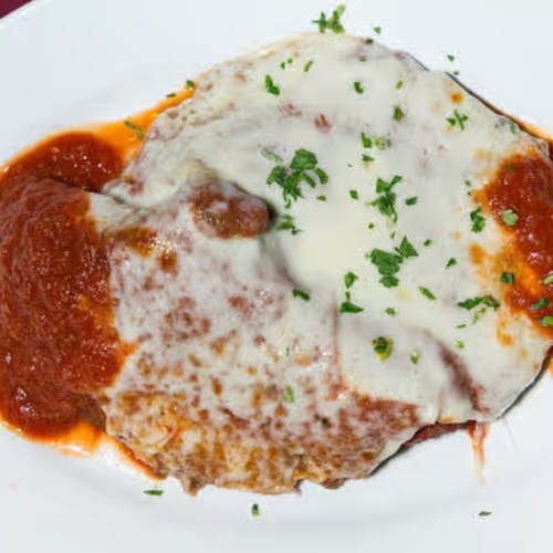 Chicken Parmigiana.