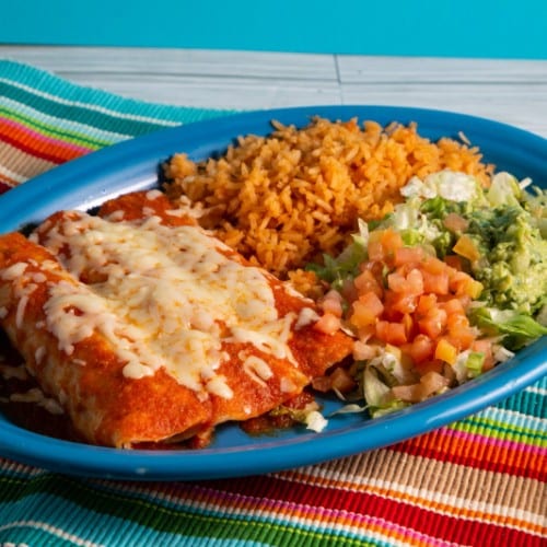 Enchiladas Acapulco.