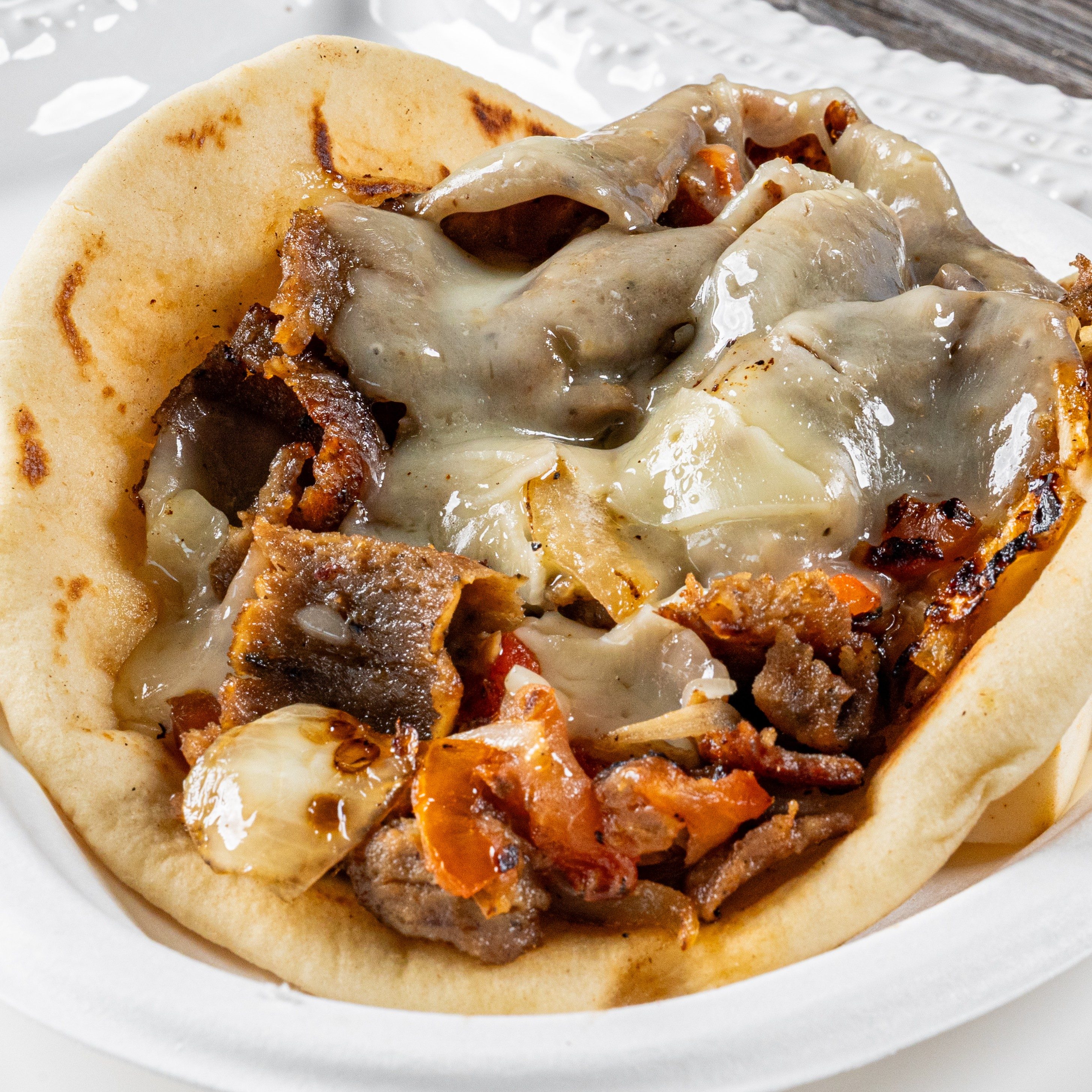 Mexican Style Gyro Combo.