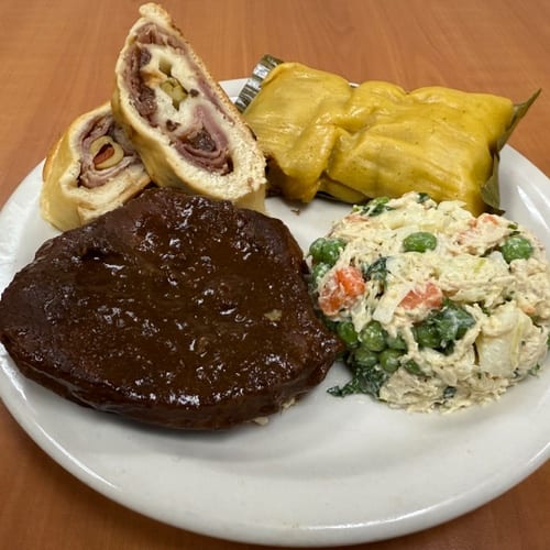 Latin Holidays Plate.