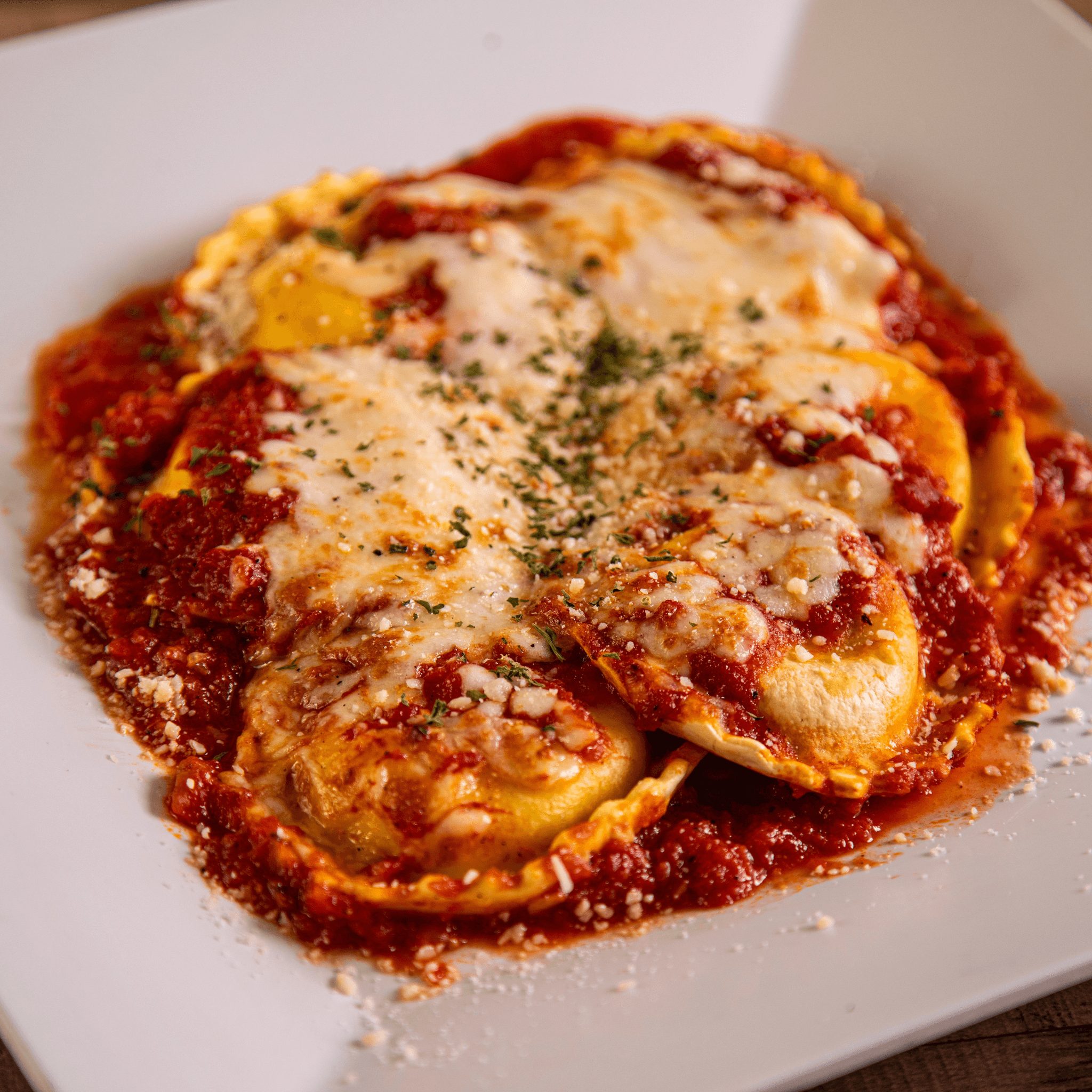 Baked Ravioli.
