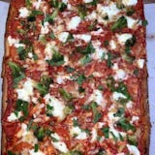 Napoli's House Special Sicilian Pizza.