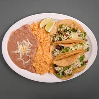 3 Tacos Plate