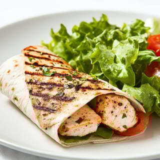 Grilled Mahi-Mahi Wrap