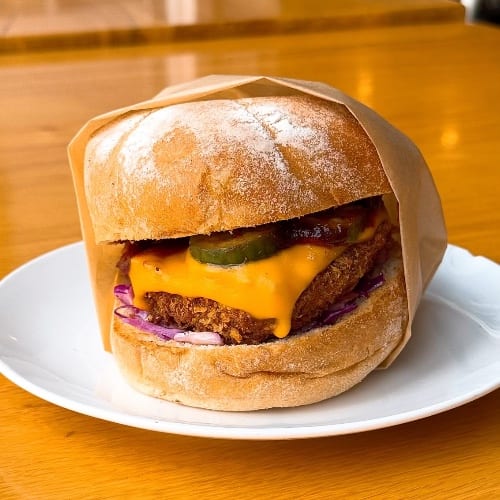 Southern Fried Chik'n Burger.