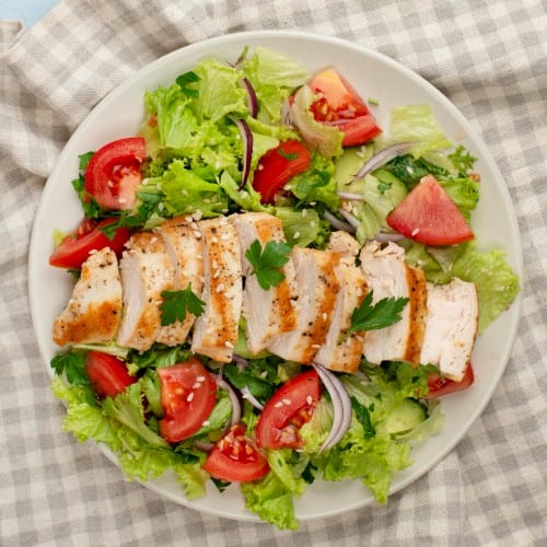 Crispy Chicken Salad.