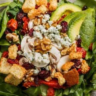 Walnut Spinach Salad (Catering)