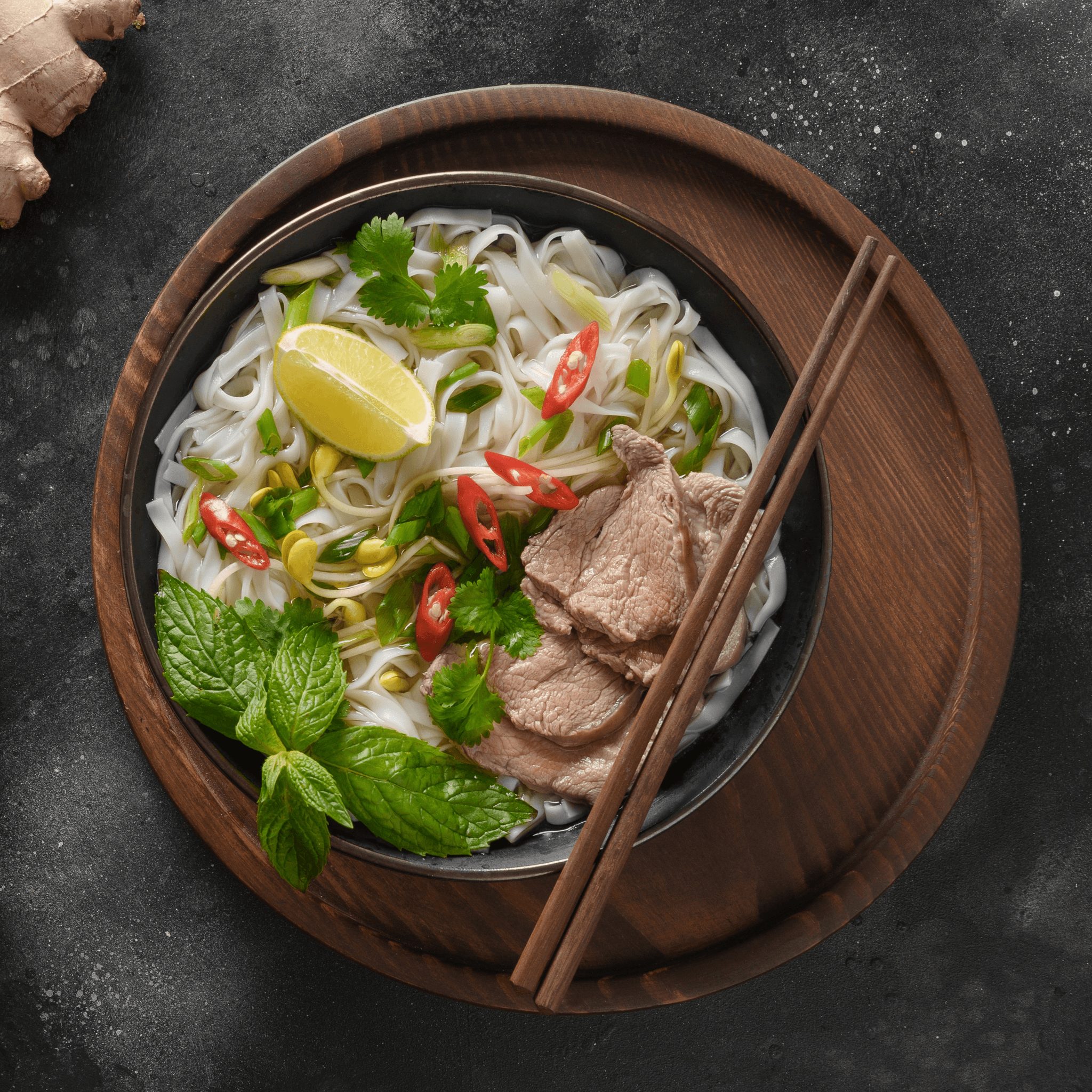 240. Bún Bò Huế | Spicy Beef Noodle Soup.