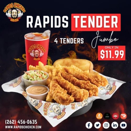 4pc Tenders Combo.