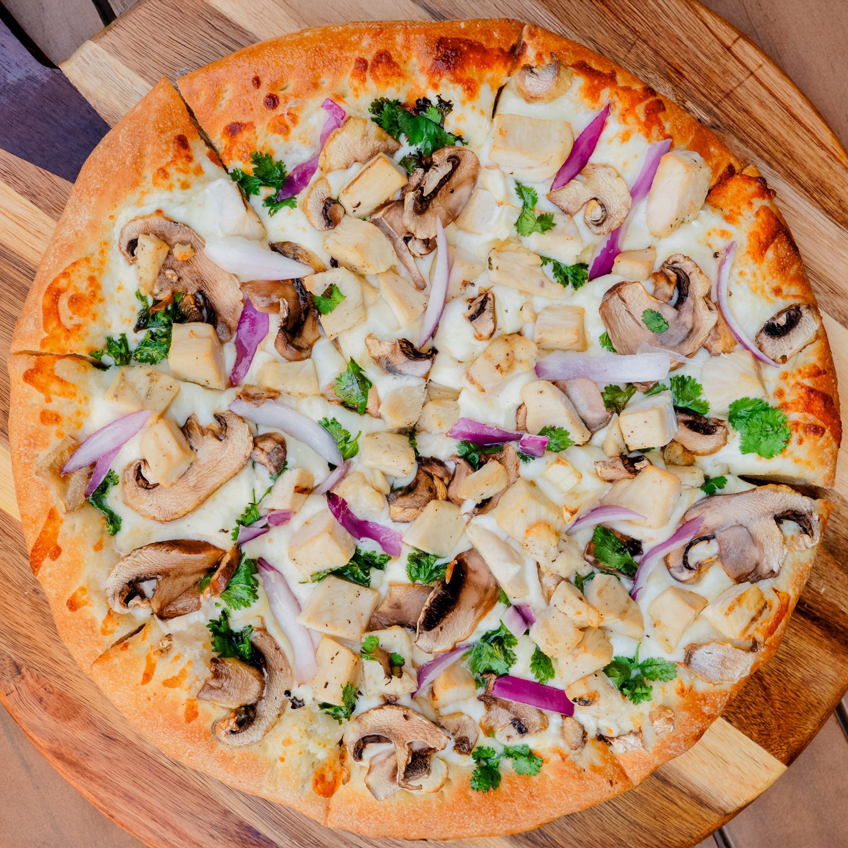 Garlic Chicken Pizza (Large).