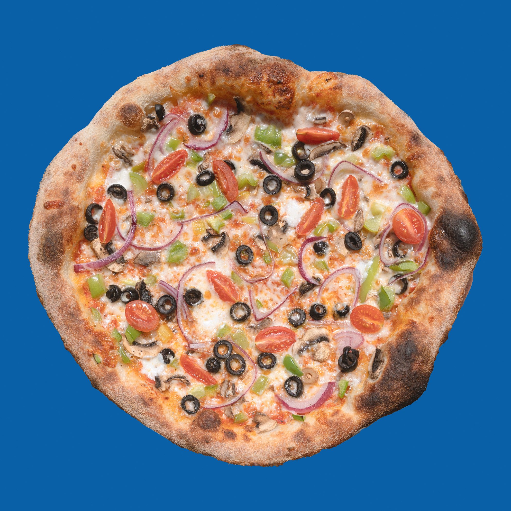 Classic Veggie Pizza.