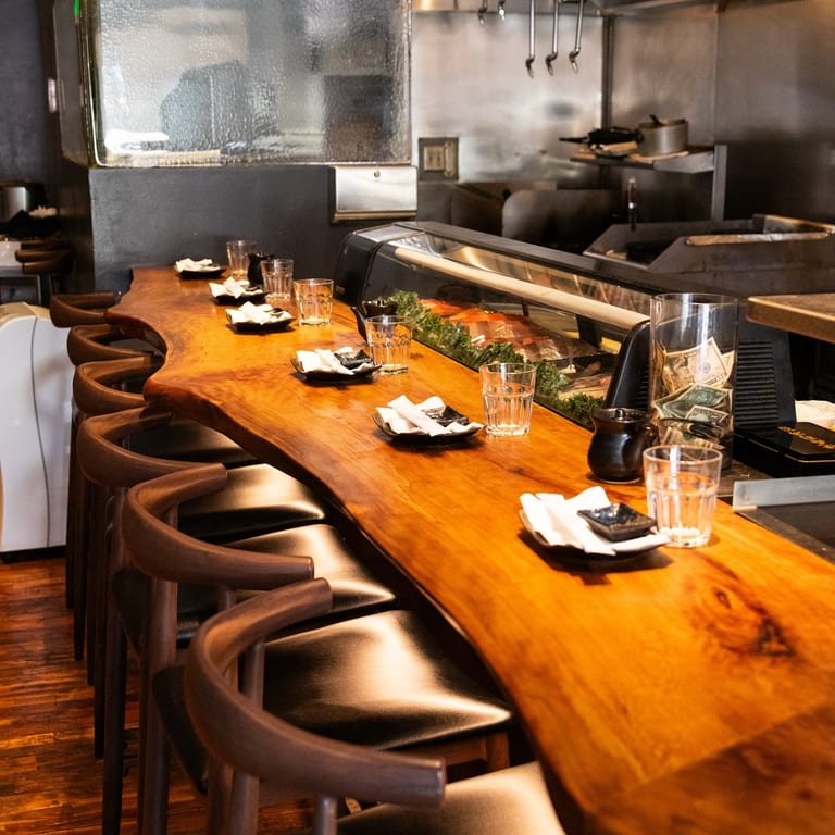 Our Sushi Bar Is the Heart of It All 