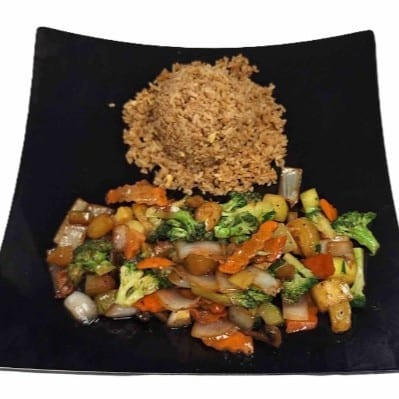 Hibachi Veg Delight (D).