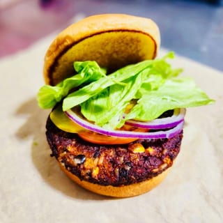 Black Bean Chipotle Burger