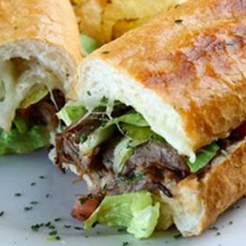 Large Roast Beef Po’boy.