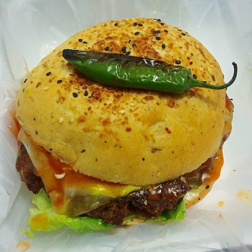 Jalapeño Ranch Burger.