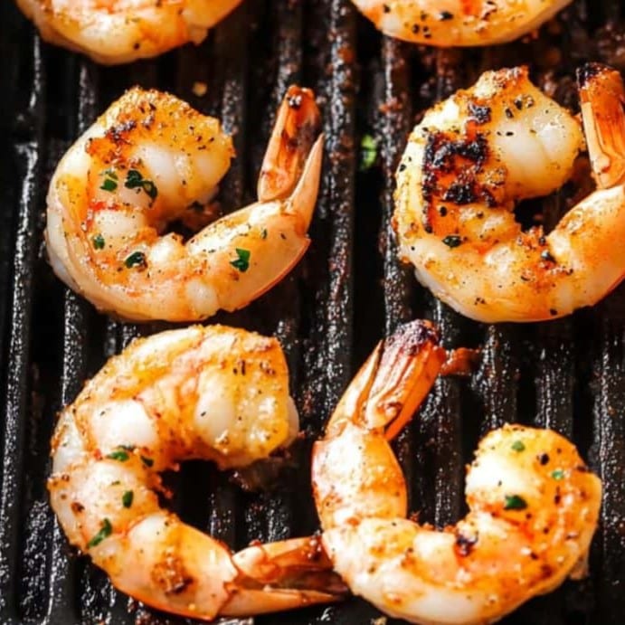 Shrimp Caesar Salad.