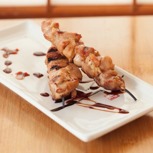 Yakitori Chicken Skewers.