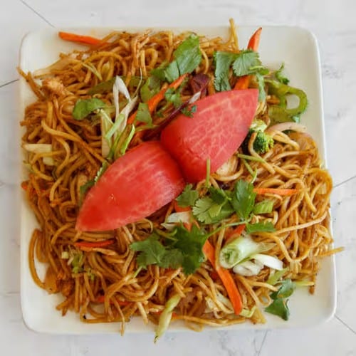 Chow Mein Vegetables.