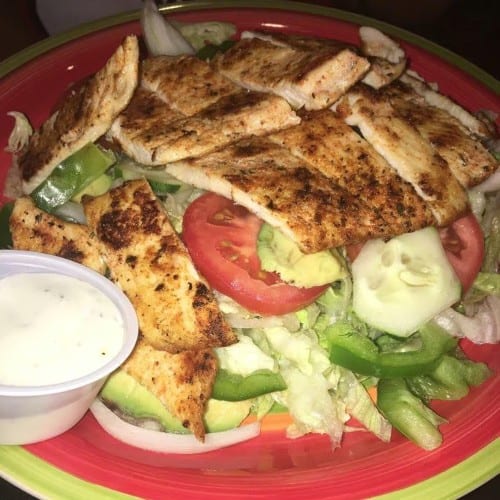 Grilled Chicken Salad.