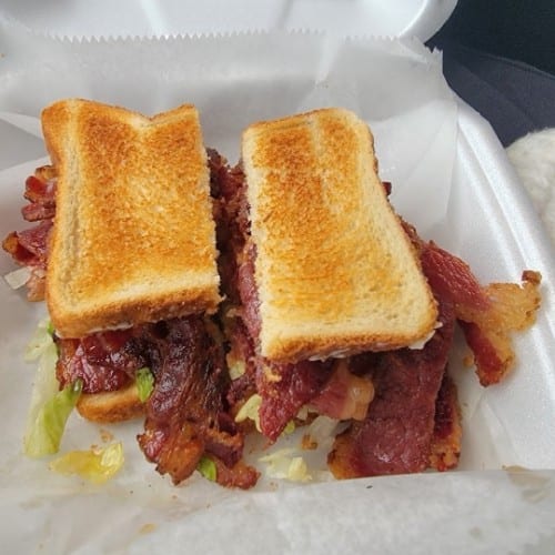 Turkey BLT Sandwich.