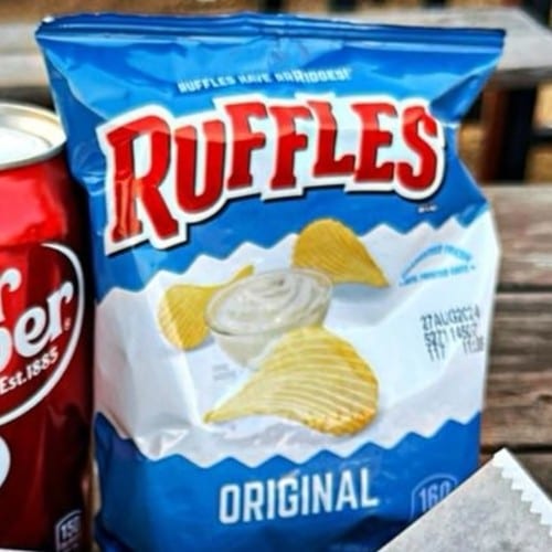 Ruffles Potato Chips.