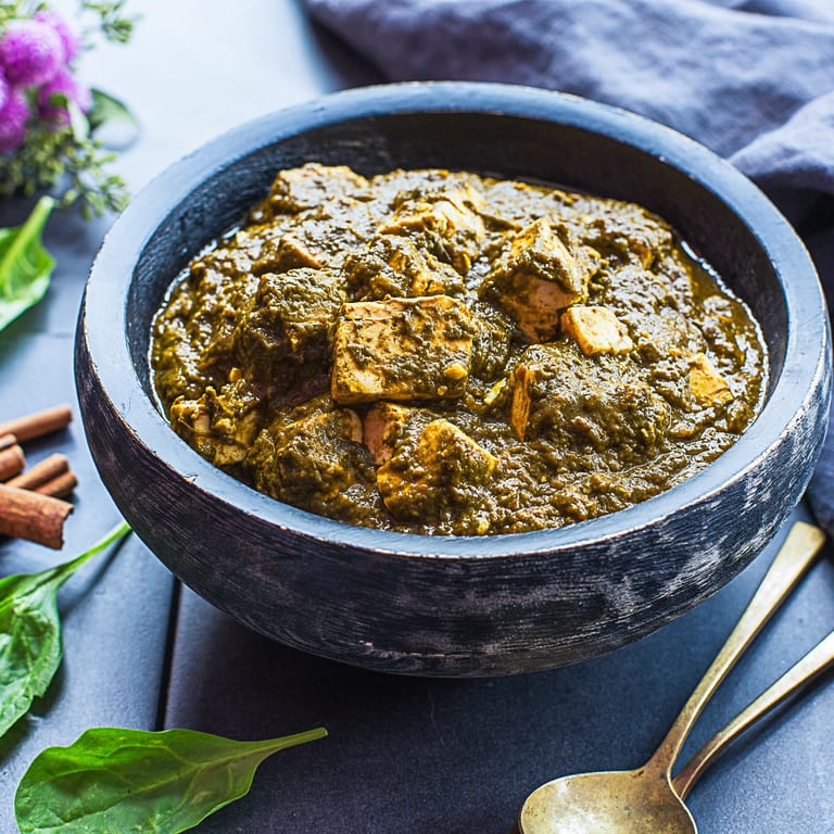 "Kasa's Saag Paneer"