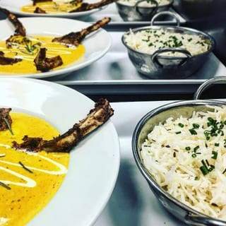 Lamb Chop in Rosemary Curry