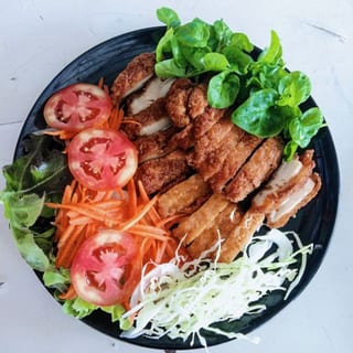 Buffalo Chicken Finger Salad