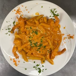 Penne Vodka with Shrimp