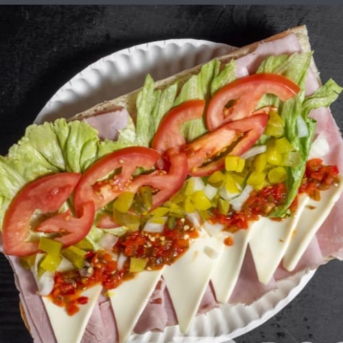 Ham & Cheese Sub.