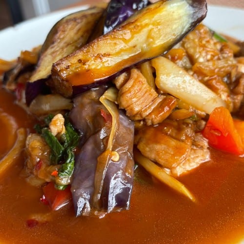 Egg Plant Delight  (D).