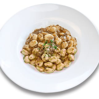 Gnocchi & Porcini Mushroom Sauce Pasta