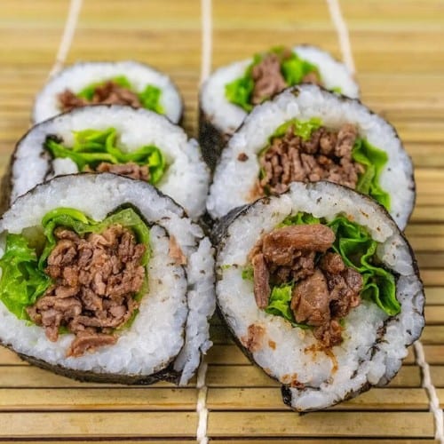 Kimbap Bulgogi.