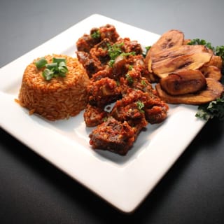 Jollof Rice Plate