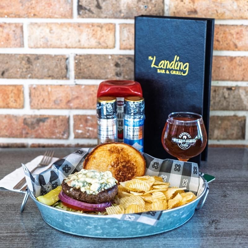 Black n bleu burger.