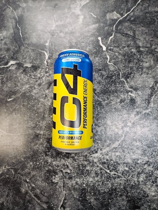C4 Performance Energy Zero Sugar Frozen Bombsicle.
