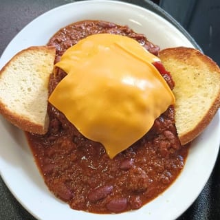 Mexi Burger open Faced