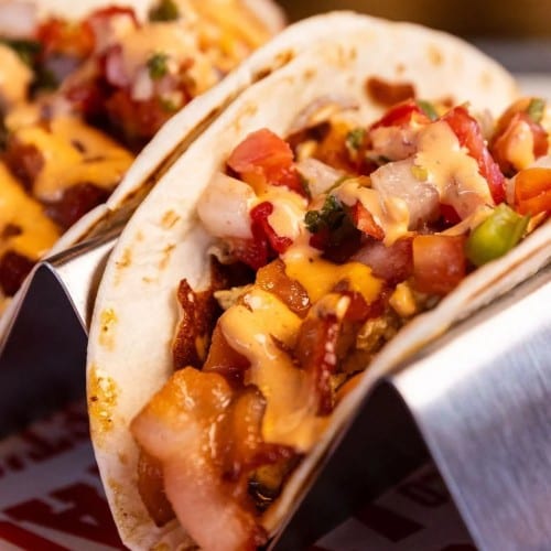 Breakfast Taco - Bacon, Egg, Cheese, Pico.