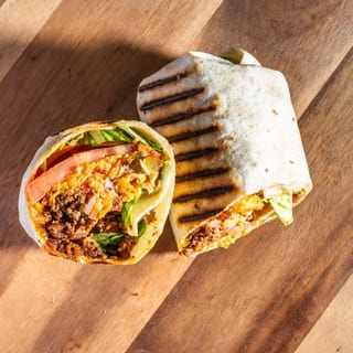 Bacon Cheeseburger Wrap